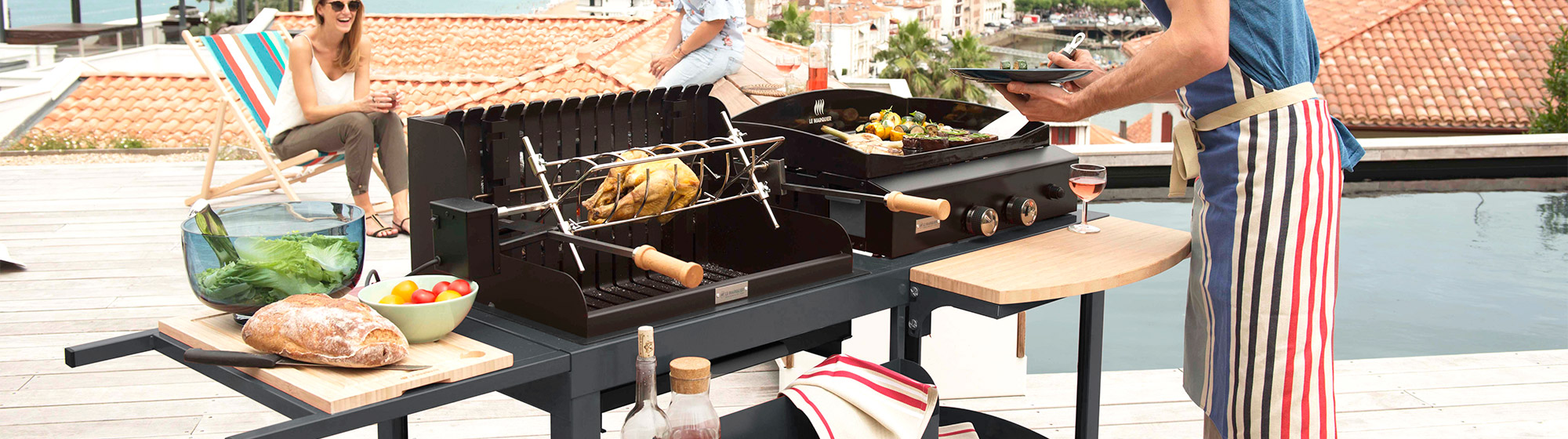 Planchas et Barbecues tout en un
