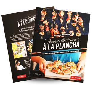 Boek Apéros Dînatoires À La Plancha Larousse