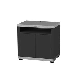 Keukenmeubel voor plancha met tablette, 80 x 55 cm duo