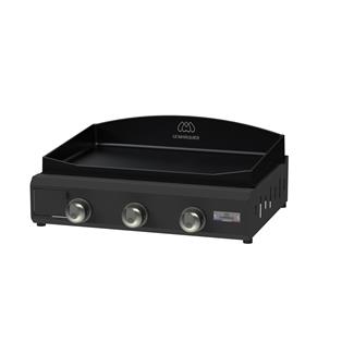Plancha AMALIA PRO Gas 360 Zwart