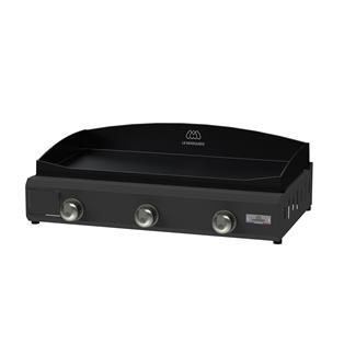 Plancha AMALIA PRO gas 375 Zwart