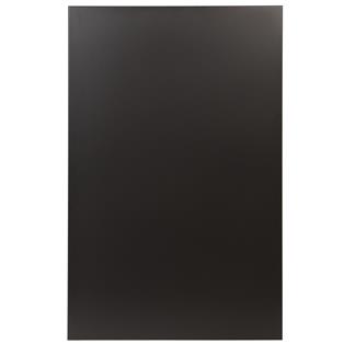 Wandplaat effen zwart B 80 H 120