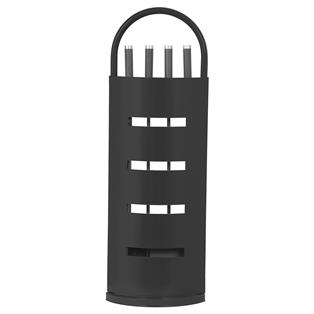 Elaia Basic Fireplace Tool Set, Black