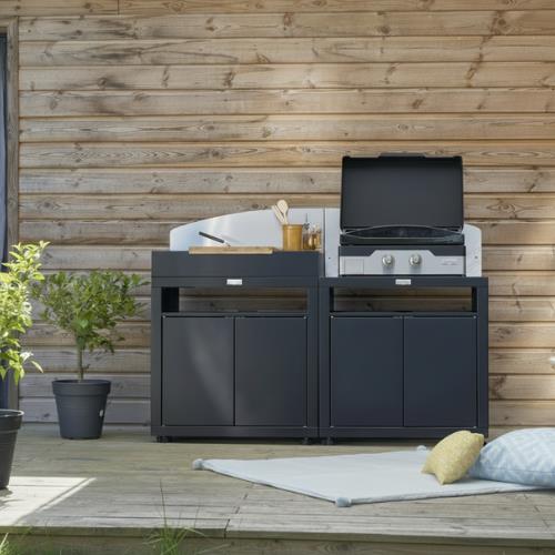 Credence Courbe Droite Inox