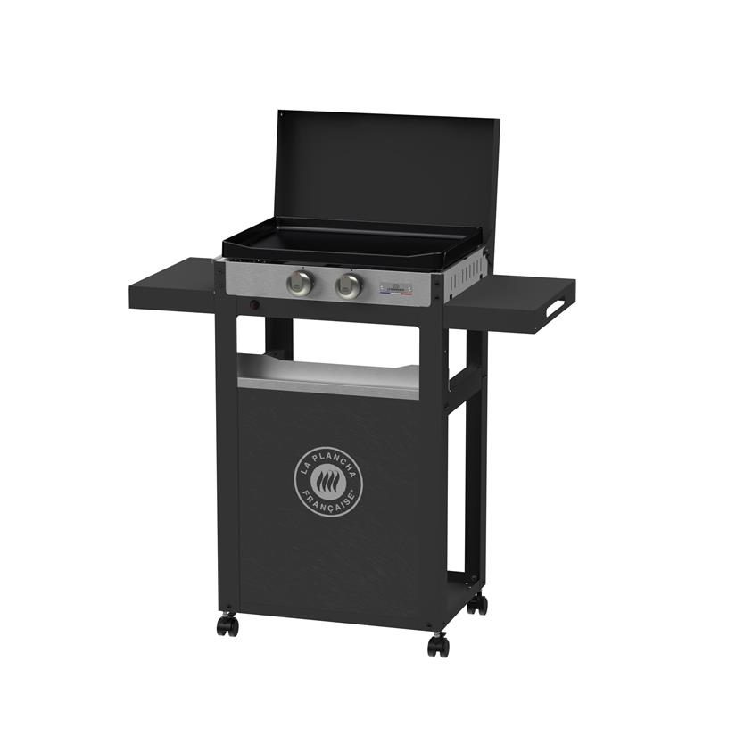 PLANCHA FRANCAISE gas 250 Duo Edition (Deksel+ Trolley)