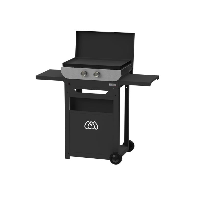 Plancha Original gas 260 duo Edition (Deksel+ Trolley)