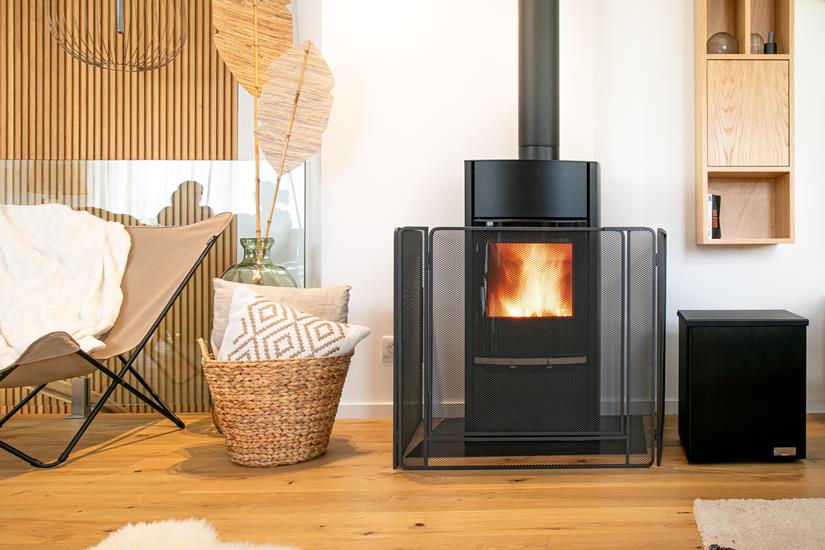 Plaque De Sol Carrée Noire L100 H100