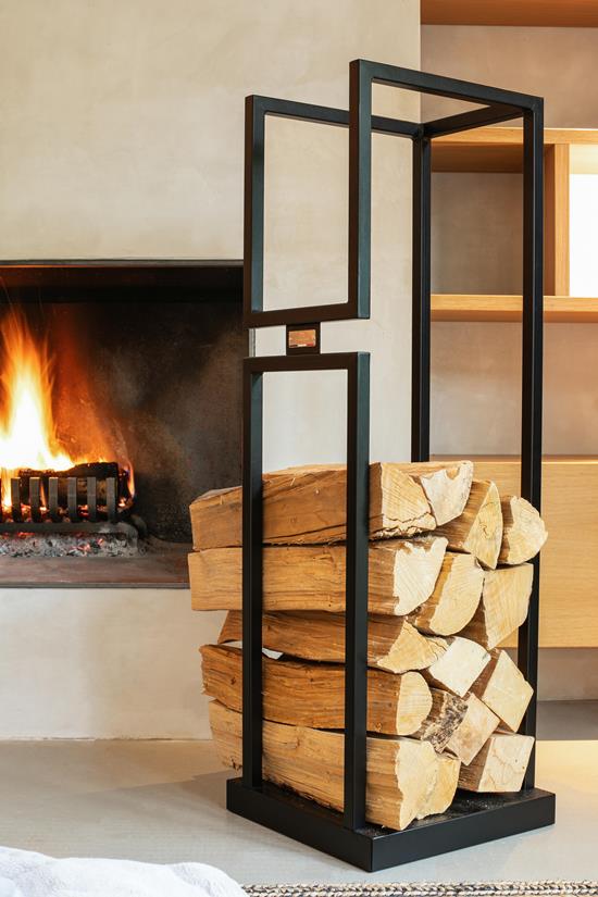 Zwart brandhoutrek Pure Noire
