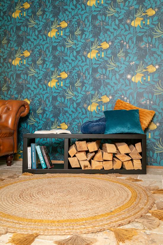 Houthouder STUDIO Zwart