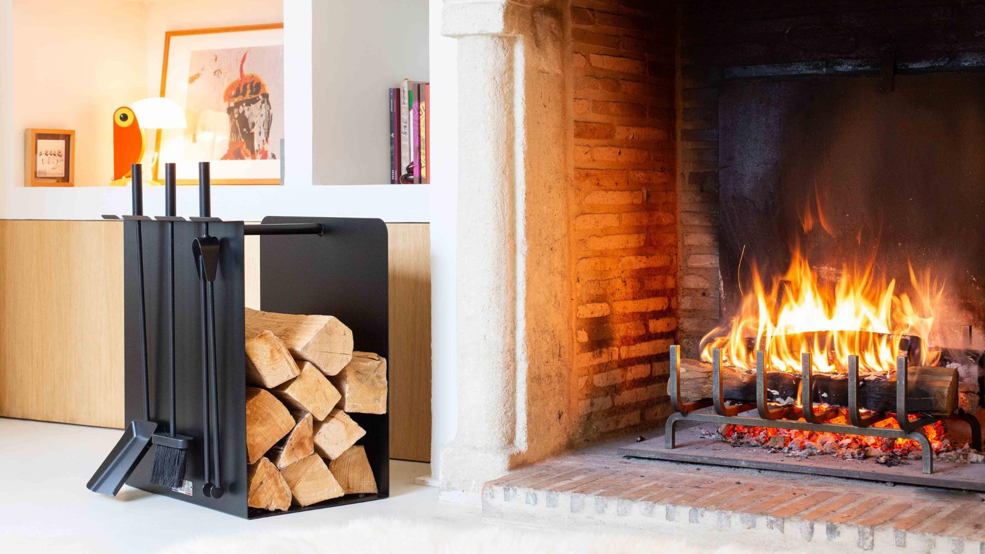 Plezier bij het haardvuur